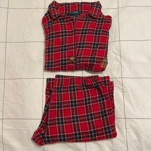 Ralph Lauren Flannel Pajama Set
